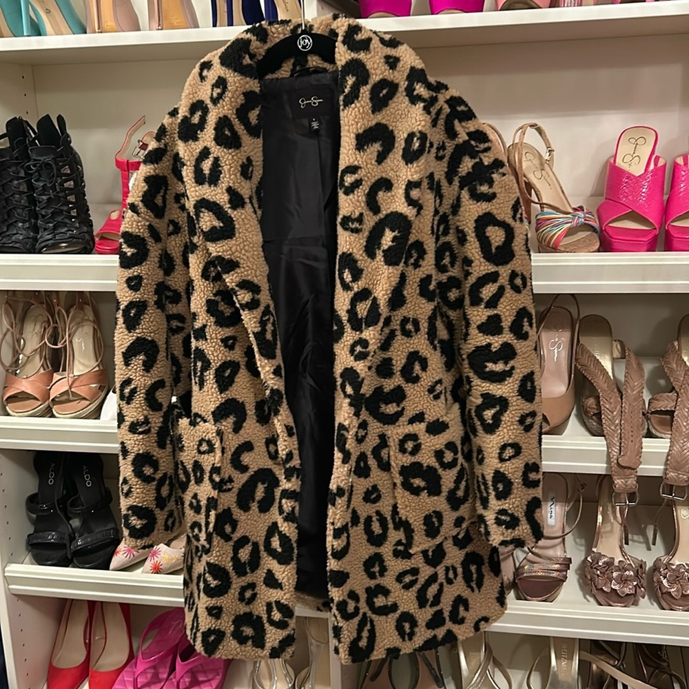 Jessica Simpson Leopard Jacket